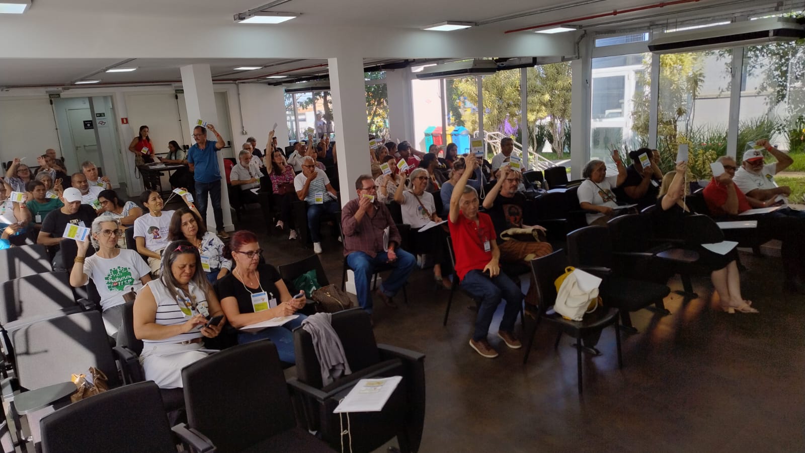 Plenária - votação dos delegados