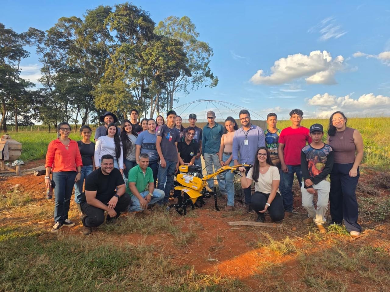 Escola Família Agrícola de Orizona (EFAORI), no Território Estrada de Ferro, em Goiás