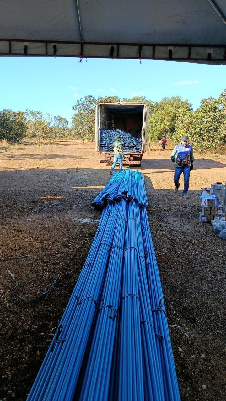 Sistemas de irrigação do programa Irrigar para Desenvolver no Assentamento Mãe das Conquistas
