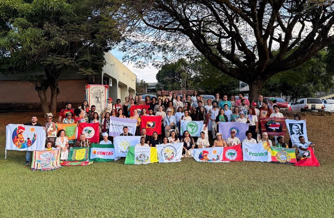 Oficina Nacional de Agentes Culturais do Campo, das Águas e das Florestas, na sede da Contag, em Brasília